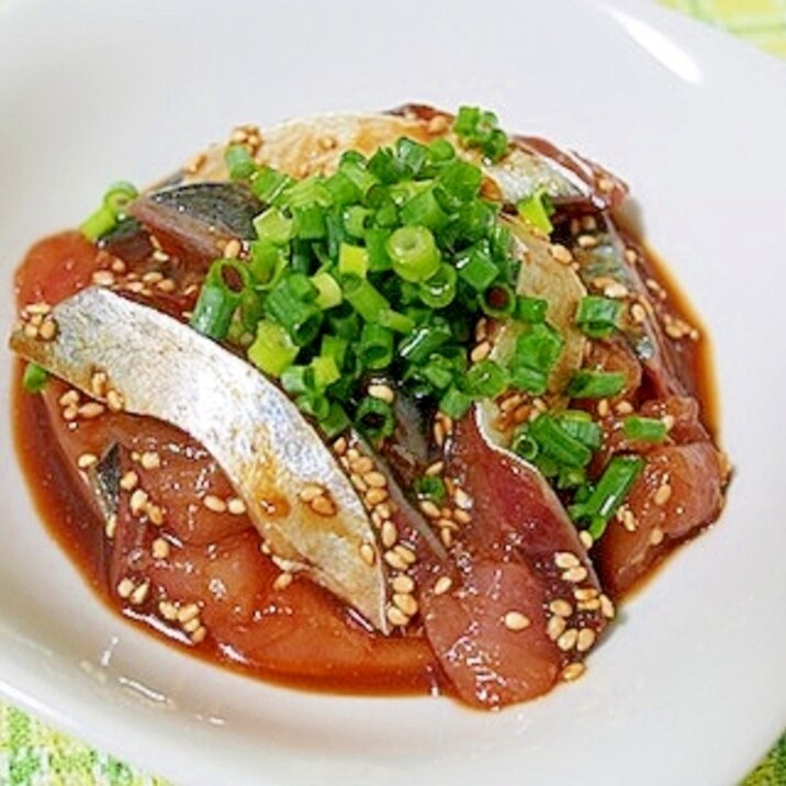 ささっと、簡単! 酒のつまみにぴったり、ごま鯖